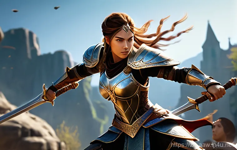 아키에이지 초보 가이드 세팅 - Prompt 1: Dynamic Combat Fluency**