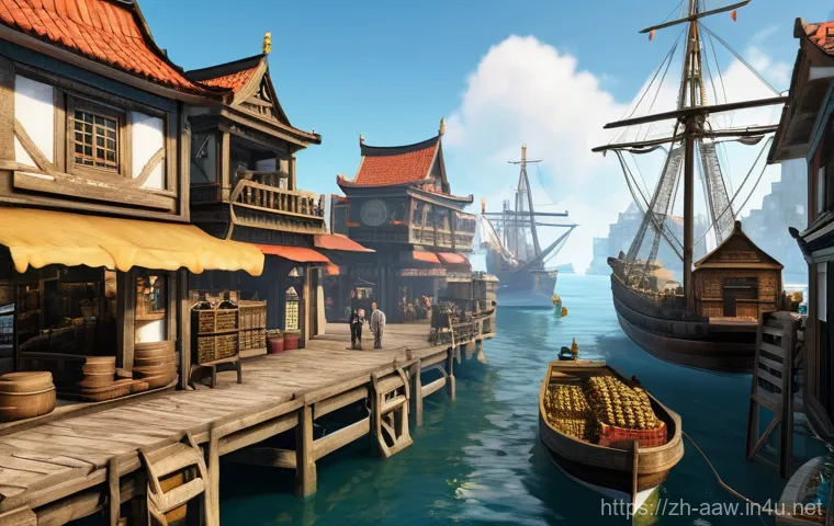 아키에이지 상위 콘텐츠 공략 정리 - **Prompt:** A group of five brave adventurers exploring a dimly lit, ancient dungeon, resembling the...